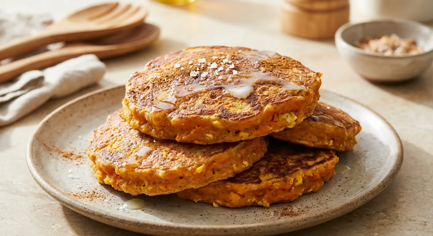 Flapjacks de camote