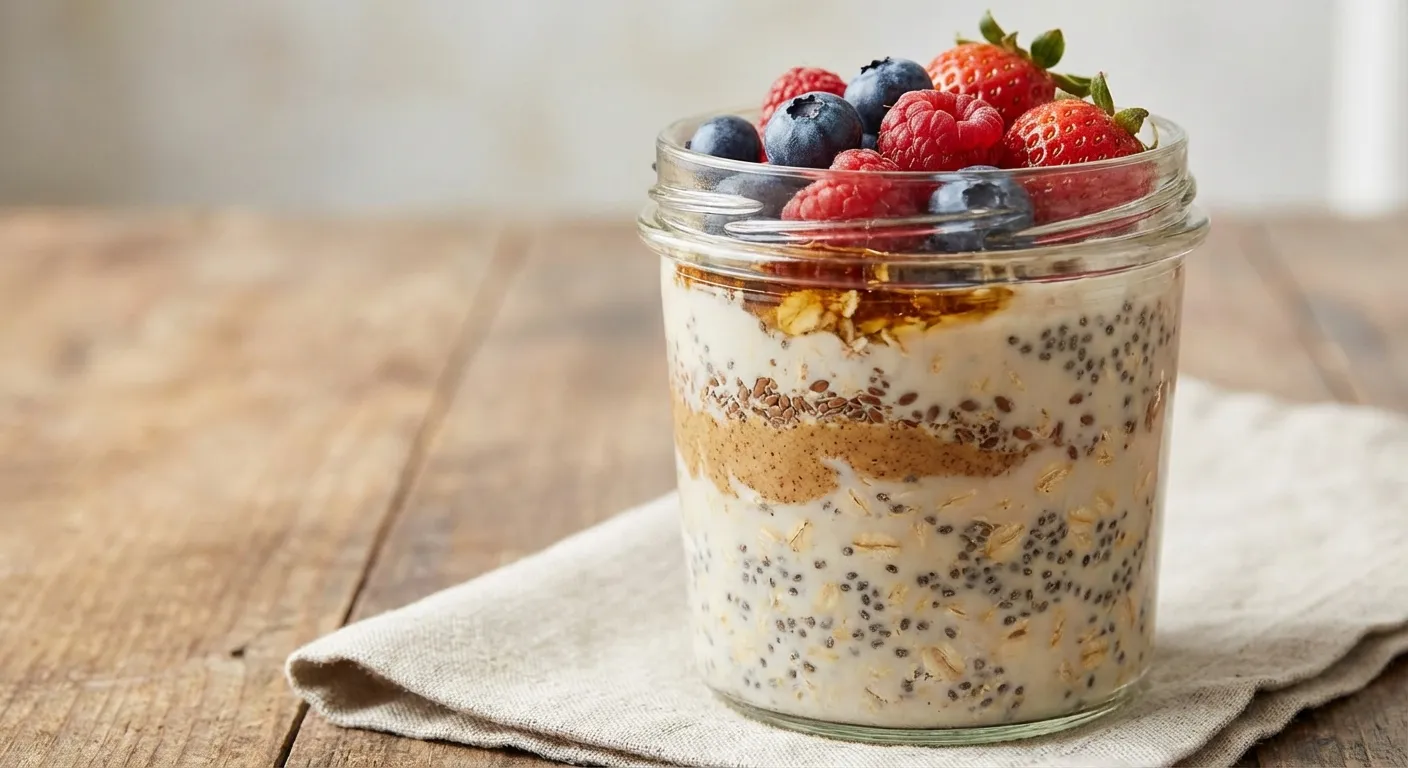 Avena durante la noche