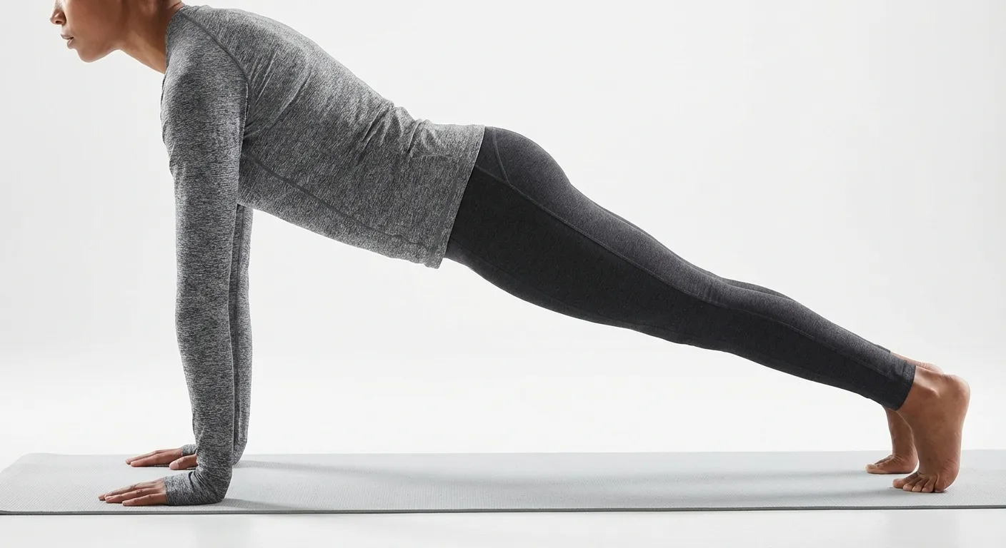 Postura de la plancha (Phalakasana)